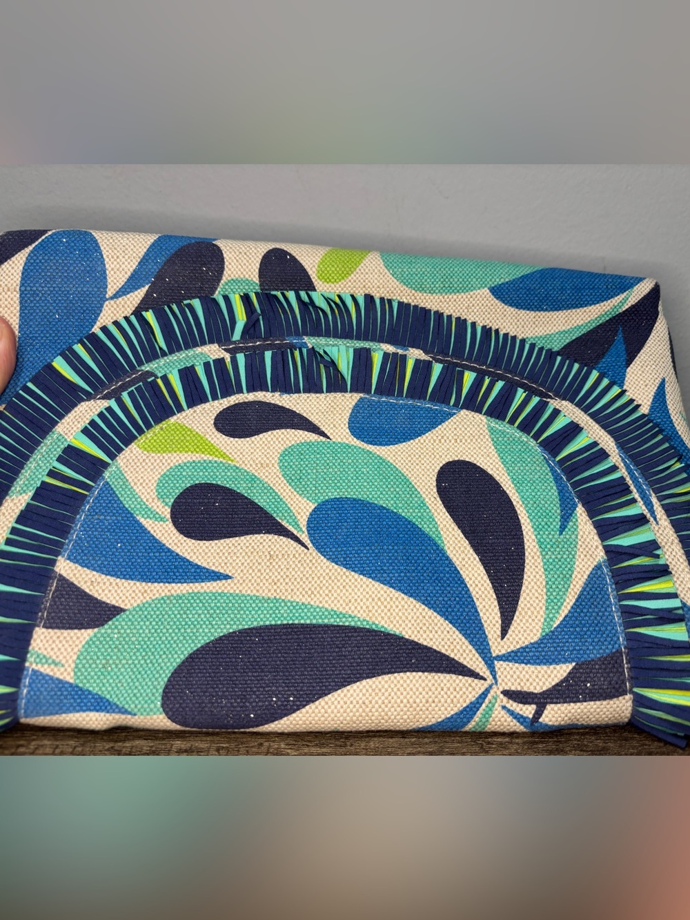 Vera Bradley Fringed Wristlet - Picture 7 of 11